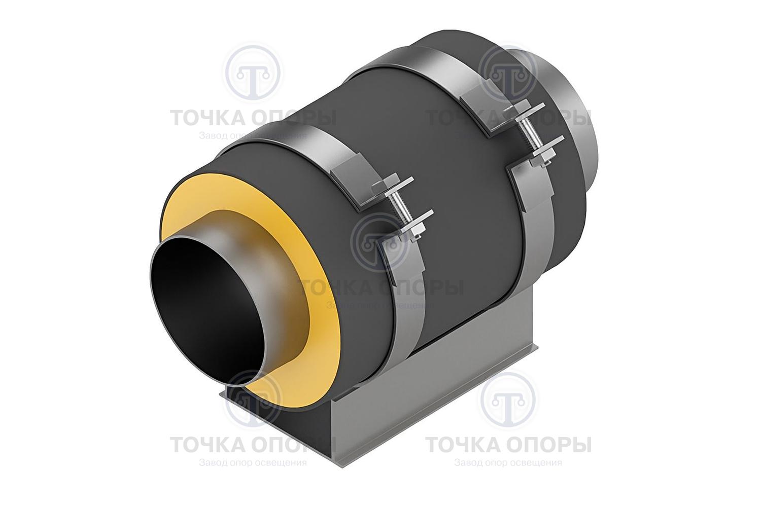Скользящая опора СПО 108/200.150 подкладная для труб в ППУ