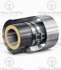 Скользящая опора для прокладки в футляре трубы ППУ Ду40/125/325