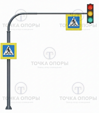 Светофорные опоры СОДГ-7,0-6,0