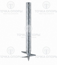 Свая винтовая СВМ 377-6-150