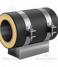 Скользящая опора СПОк 530/630.200 подкладная канальная для труб в ППУ